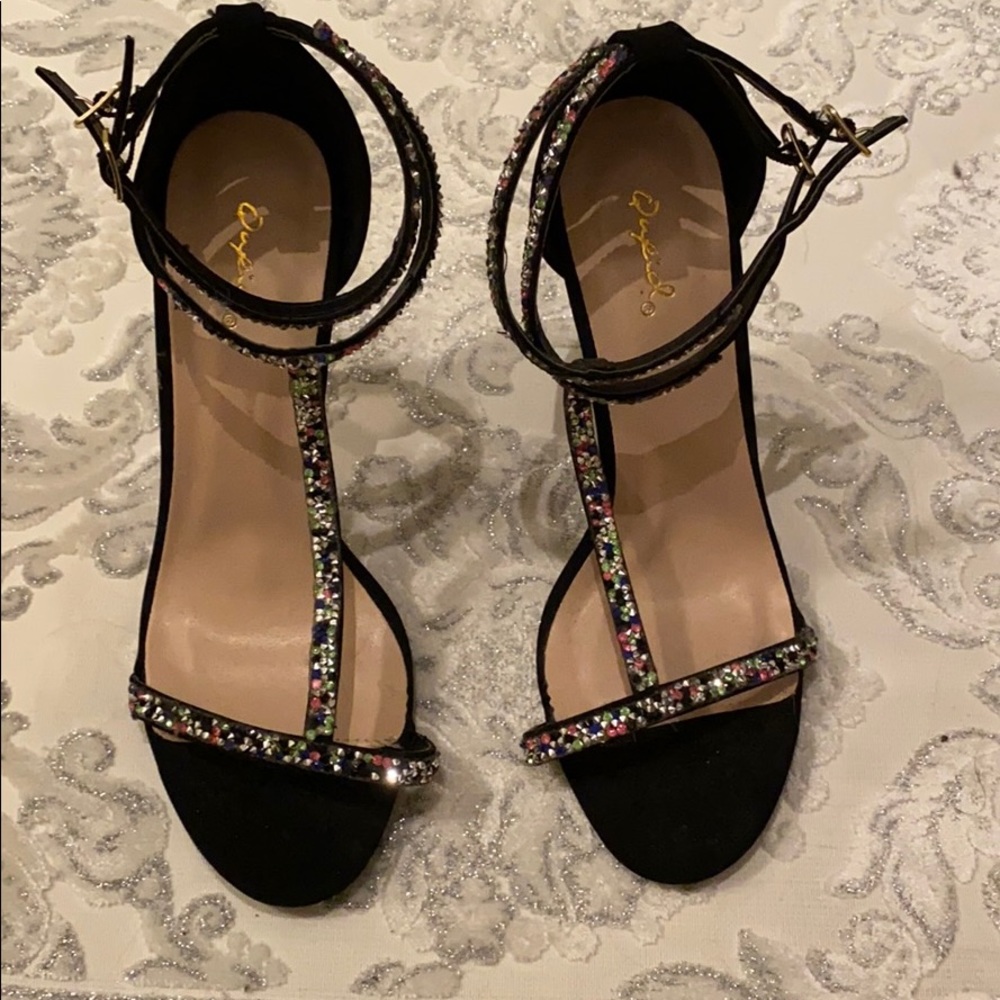 Brand new rhinestone sandals